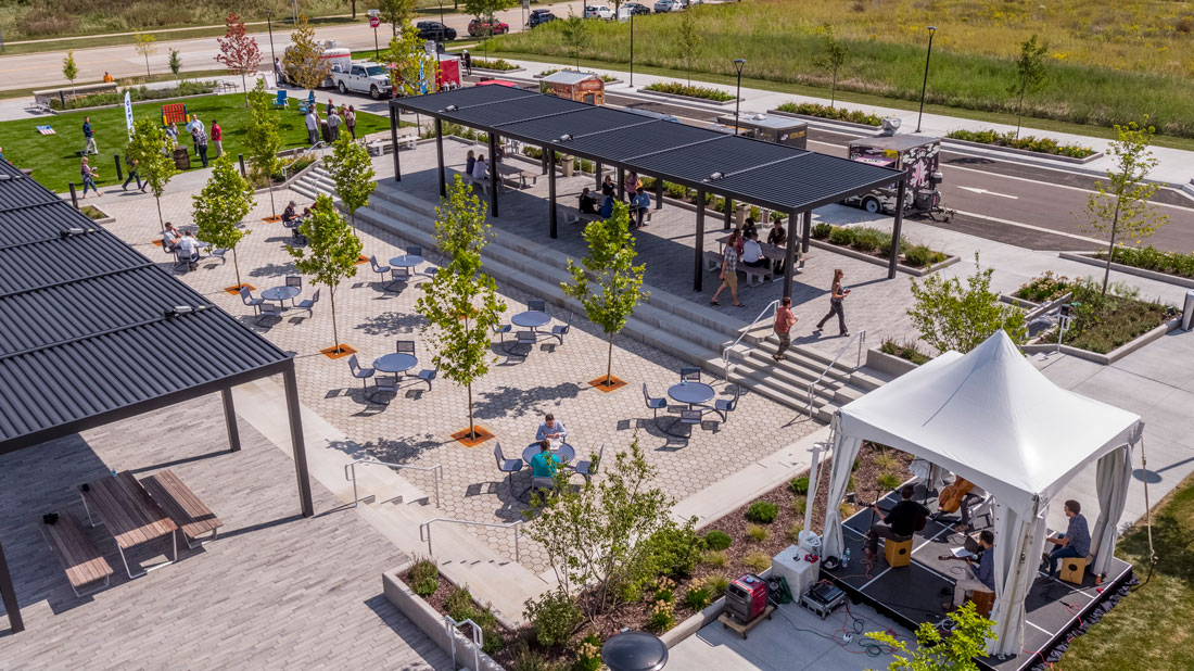 the commons at american center